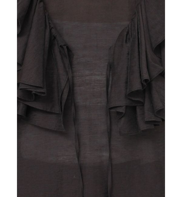 LAGUNAMOON「フリルカラーセットシアーブラウス」|シャツ・ブラウス|