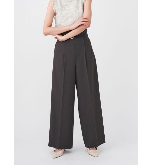 LAGUNAMOON「バイカラーベルトパンツ」|その他|