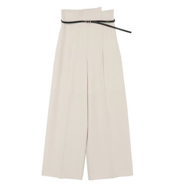 LAGUNAMOON「バイカラーベルトパンツ」|その他|