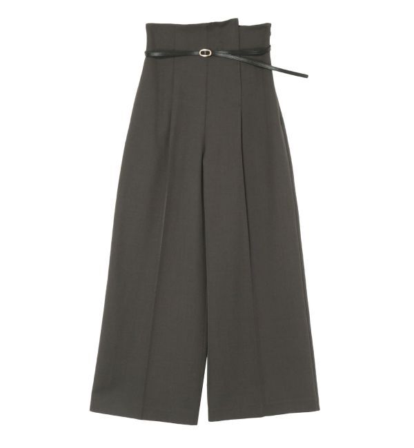 LAGUNAMOON「バイカラーベルトパンツ」|その他|