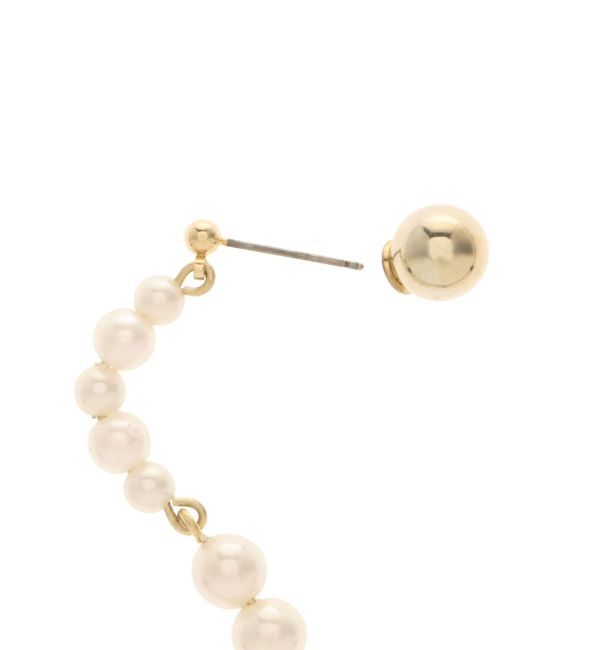 LAGUNAMOON「LADYフェイクカーブパールネックレス」|その他|