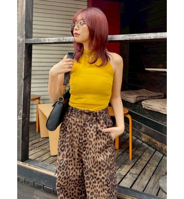 EVRIS「バックリボン ホルターネックトップス」|Tシャツ・カットソー|