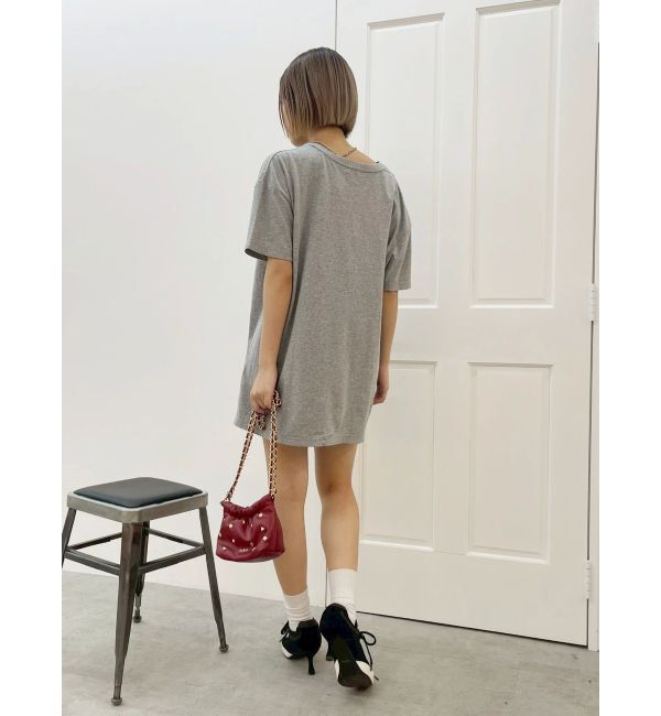 EVRIS「カットダメージBIG Tシャツ」|Tシャツ・カットソー|