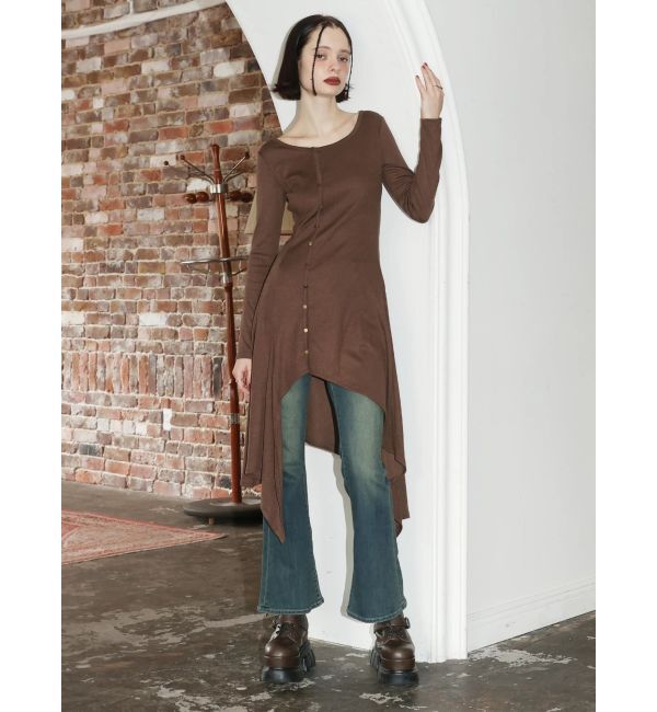 EVRIS「ロングスリットワンピース」|ワンピース|