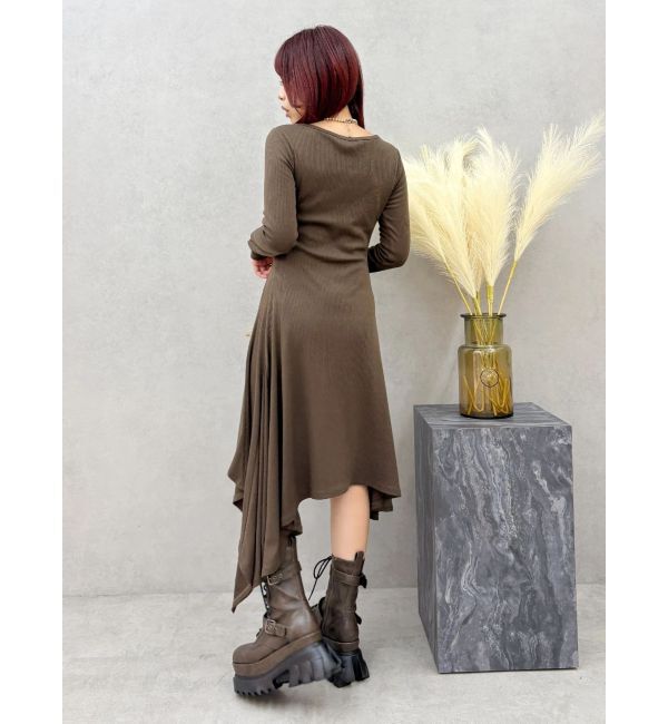 EVRIS「ロングスリットワンピース」|ワンピース|