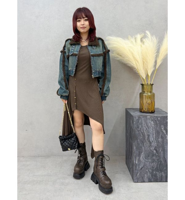 EVRIS「ロングスリットワンピース」|ワンピース|