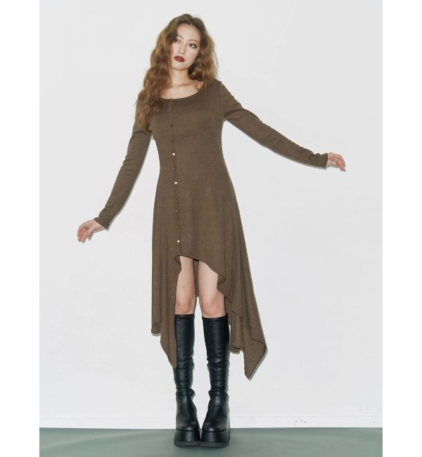 EVRIS「ロングスリットワンピース」|ワンピース|