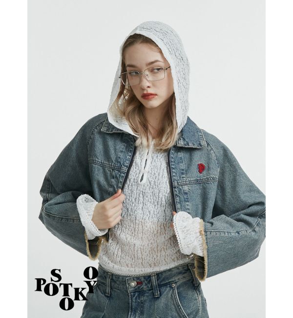 jouetie「【something&times;PosTokyo】ZIP BLOUSON」|ブルゾン・スタジャン|