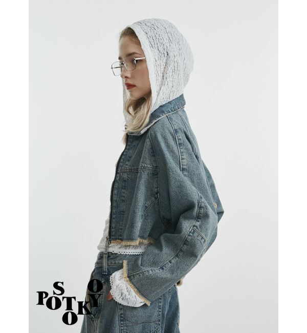 jouetie「【something&times;PosTokyo】ZIP BLOUSON」|ブルゾン・スタジャン|