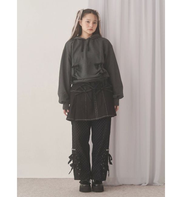 merry jenny「ribbon ribbon hoodie」|パーカー|