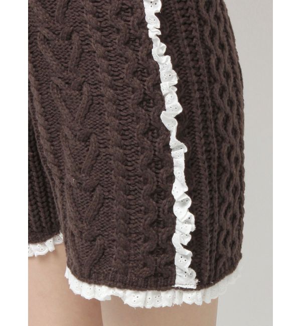 merry jenny「frill knit shortpants」|その他|