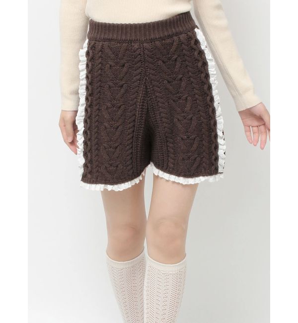 merry jenny「frill knit shortpants」|その他|