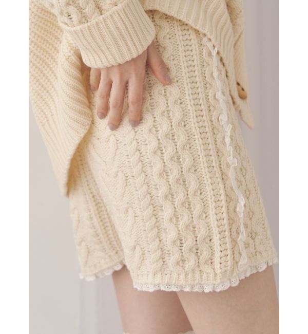merry jenny「frill knit shortpants」|その他|