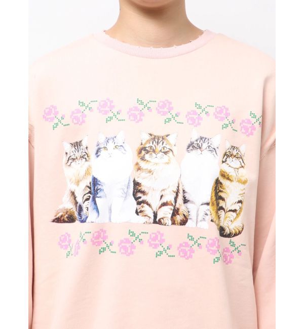 merry jenny「blooming catスウェット」|スウェット・ジャージ|