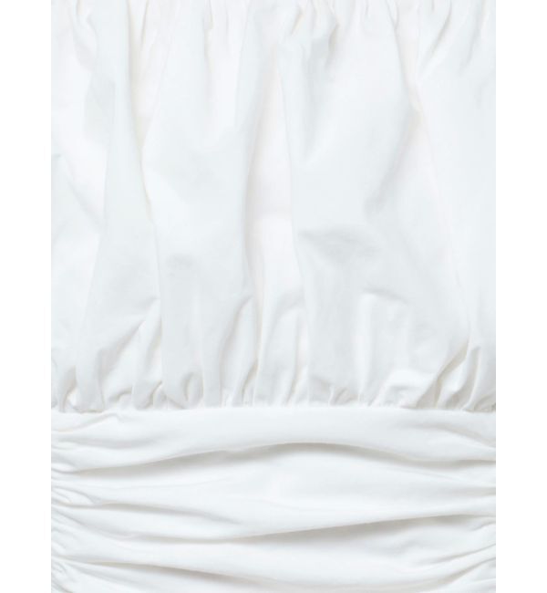 GYDA「ギャザーショートブラウス」|シャツ・ブラウス|