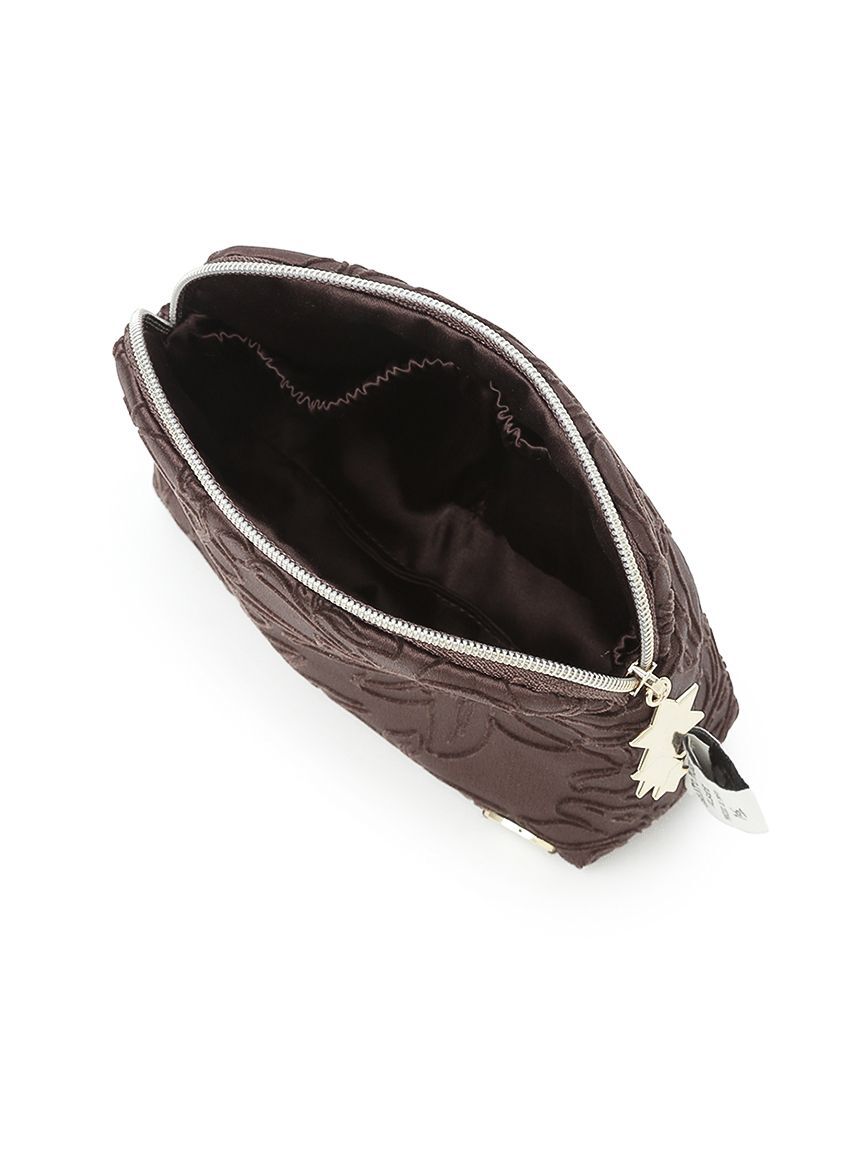 gelato pique「【MUCHA】リリー柄フロッキーティッシュポーチ」|ポーチ|