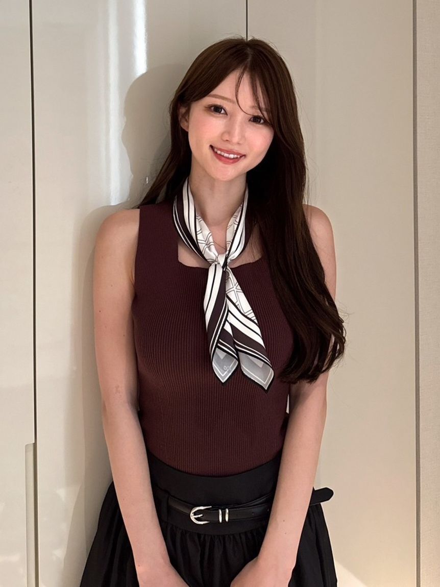 FRAY I.D「スカーフコンビリブニットプルオーバー」|ニット・セーター|BRW