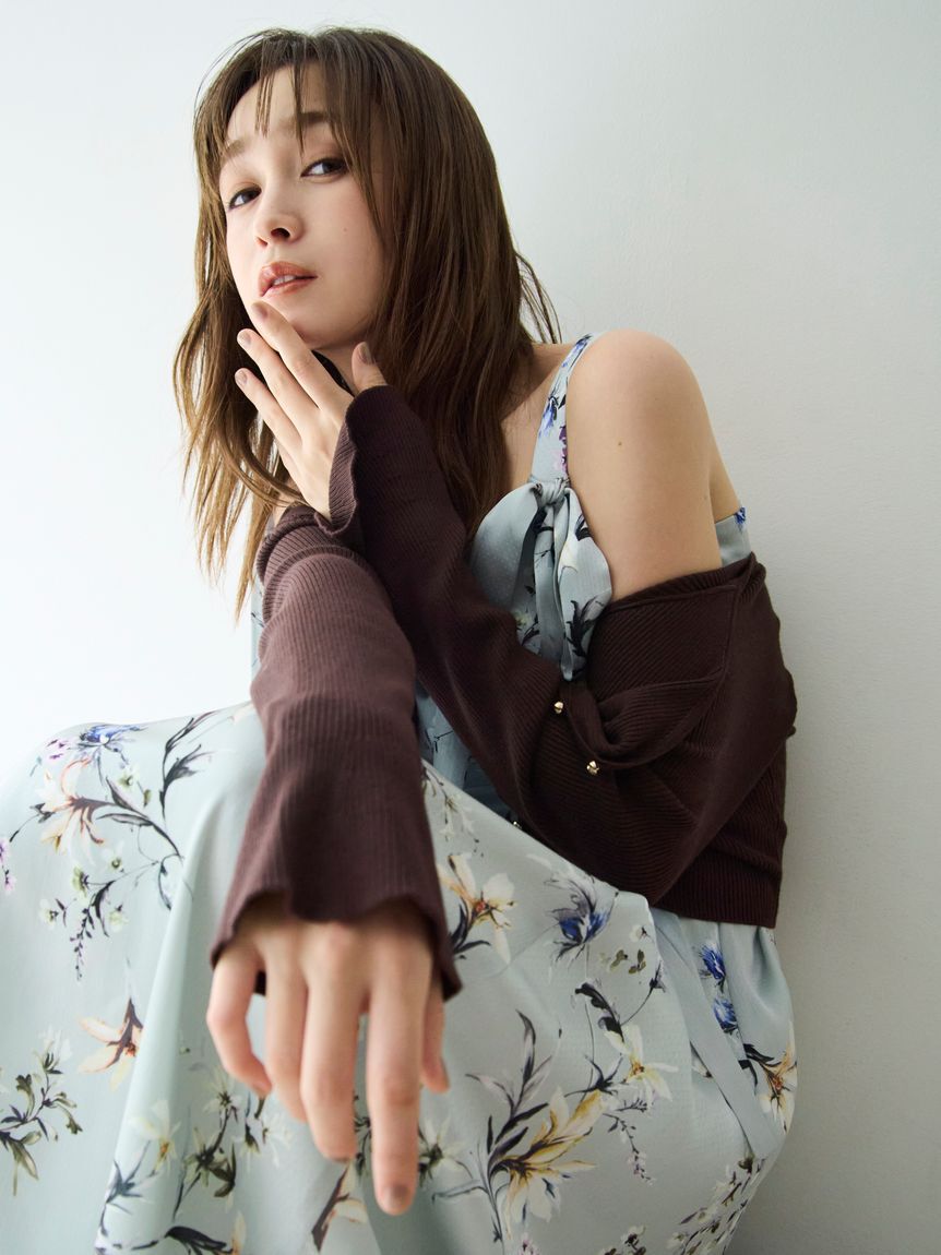 FRAY I.D「クロップドリブニットカーディガン」|カーディガン|BRW