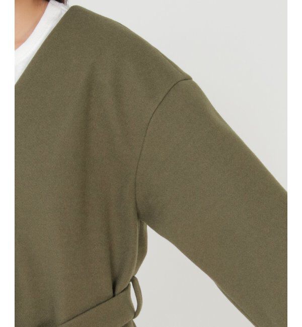 ikka「TRベルト付きミドルコート」|その他|