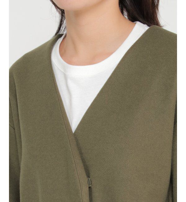 ikka「TRベルト付きミドルコート」|その他|