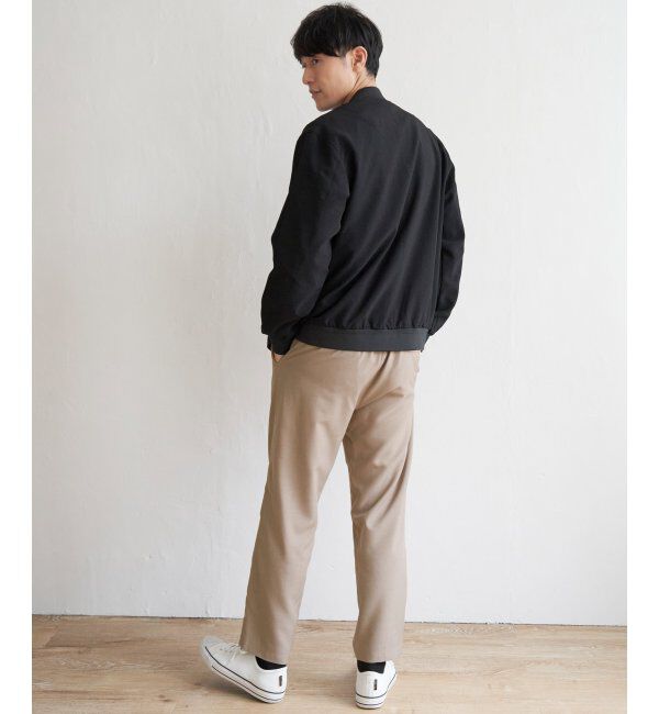 ikka「【セットアップ対応】イージーケアリネンライクアンクルパンツ」|その他|