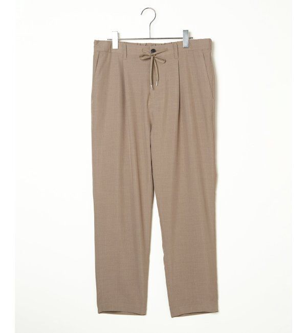 ikka「【セットアップ対応】イージーケアリネンライクアンクルパンツ」|その他|