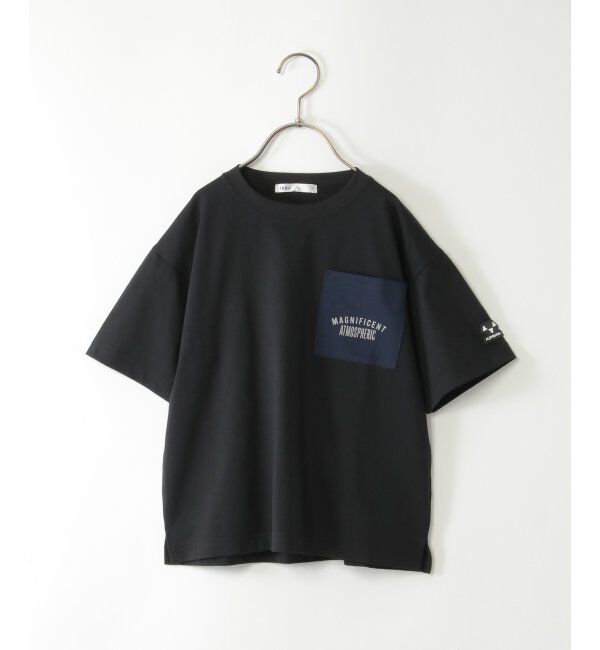 ikka kids「GOKU楽 速乾ポケT（120~160cm）」|Tシャツ・カットソー|ブラック