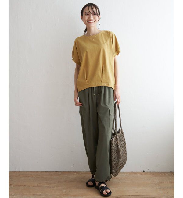 ikka「【親子おそろい】冷感ドルマンタックプルオーバー」|その他|