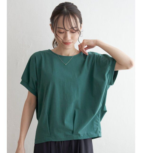 ikka「【親子おそろい】冷感ドルマンタックプルオーバー」|その他|