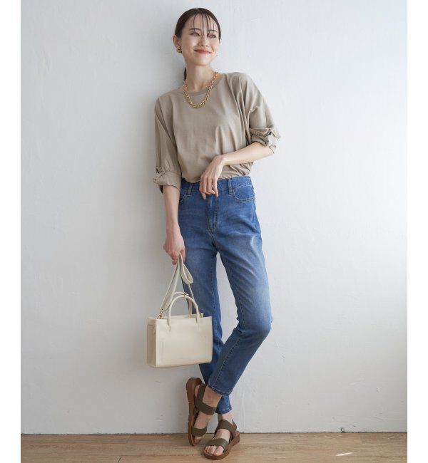 ikka「冷感ツイストドルマンプルオーバー」|プルオーバー|