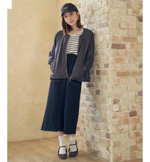 ikka「冷感ツイストドルマンプルオーバー」|プルオーバー|