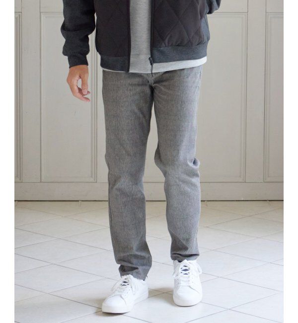 ikka「GOKU楽 EASY STRETCH イージーストレッチ チェック5Pパンツ」|その他|