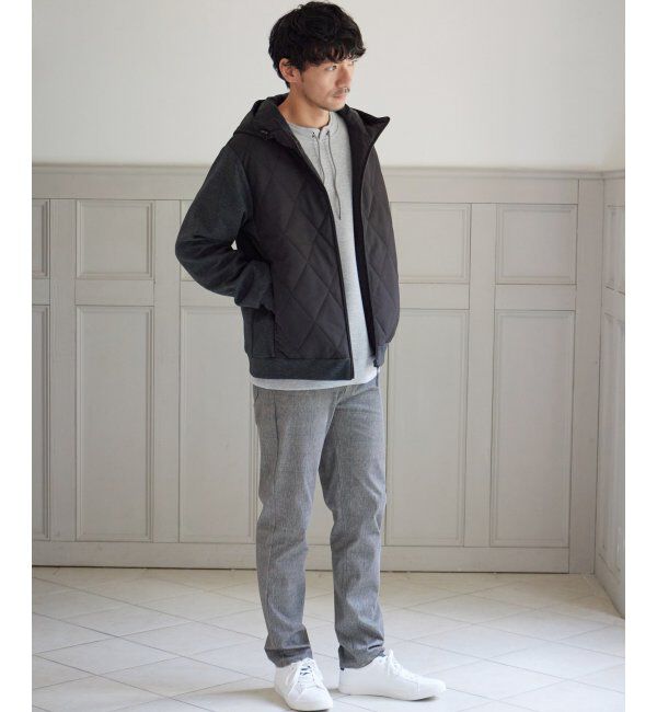 ikka「GOKU楽 EASY STRETCH イージーストレッチ チェック5Pパンツ」|その他|