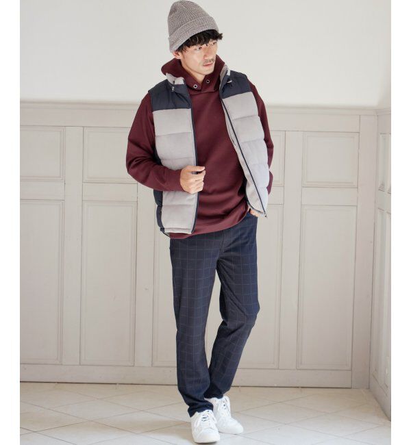 ikka「GOKU楽 EASY STRETCH イージーストレッチ チェック5Pパンツ」|その他|