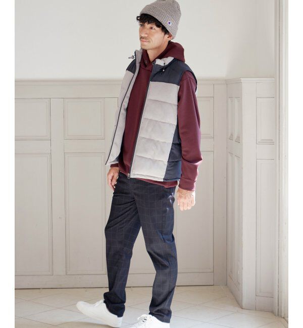 ikka「GOKU楽 EASY STRETCH イージーストレッチ チェック5Pパンツ」|その他|