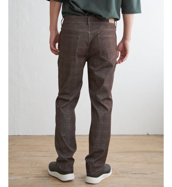 ikka「GOKU楽 EASY STRETCH イージーストレッチ チェック5Pパンツ」|その他|