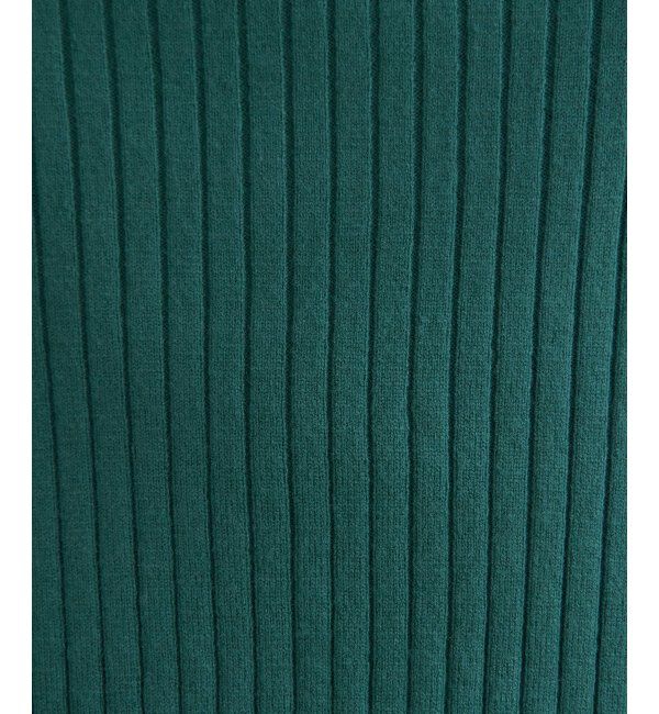 ikka「ミニハイネックリブニット」|プルオーバー|