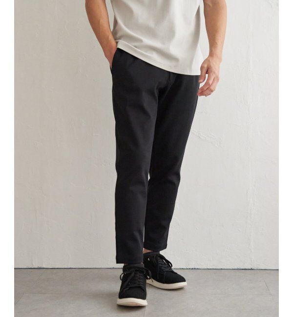 ikka「ドライポンチテーパードパンツ」|その他|