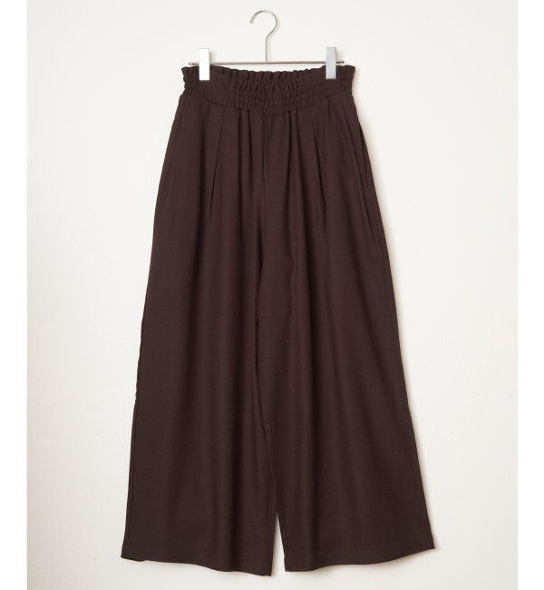 Lbc with Life「【2点セット】リネン混リボンキャミパンツセット」|ワンピース|