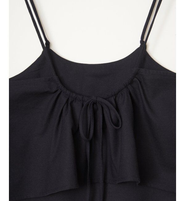 Lbc with Life「【2点セット】リネン混リボンキャミパンツセット」|ワンピース|