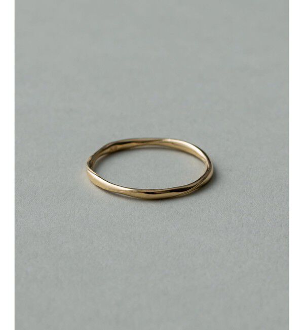 ete「[レイヤード] K18YG リング」|リング|