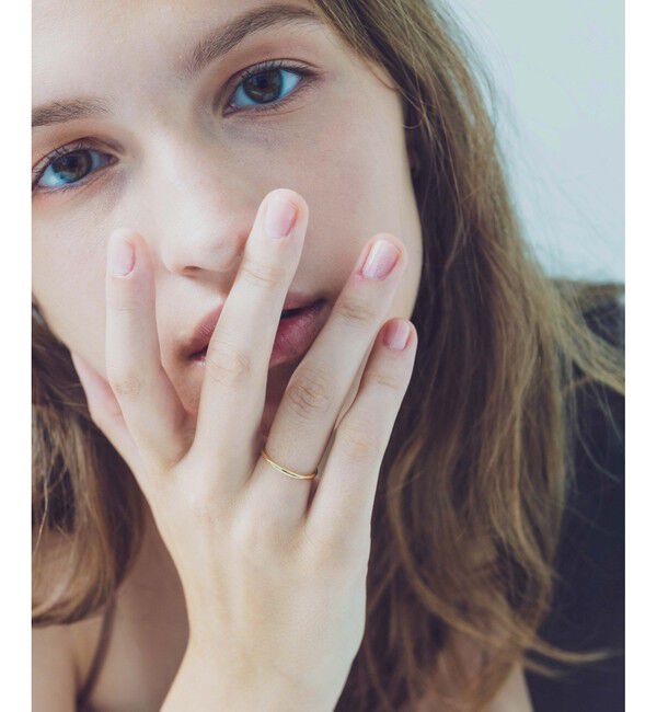 ete「[レイヤード] K18YG リング」|リング|