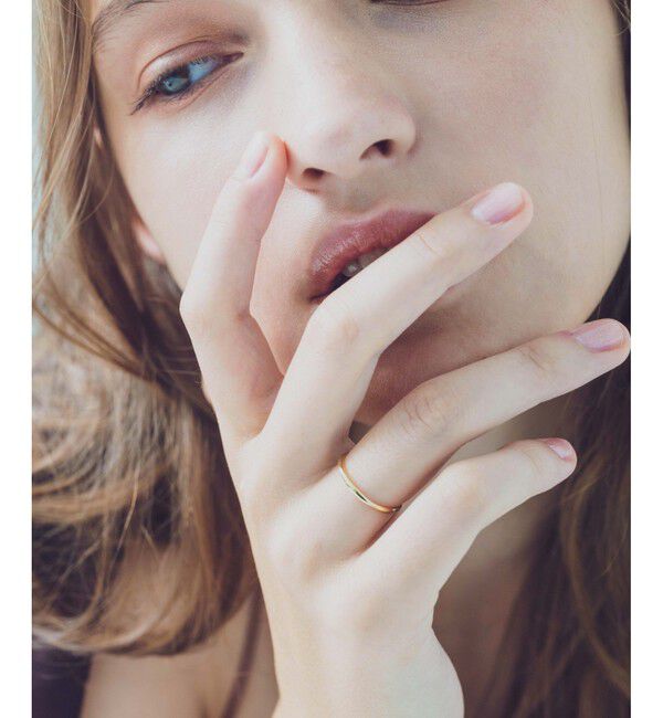 ete「[レイヤード] K18YG リング」|リング|