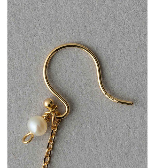 ete「パール/ナチュラルストーン ピアス」|ピアス|