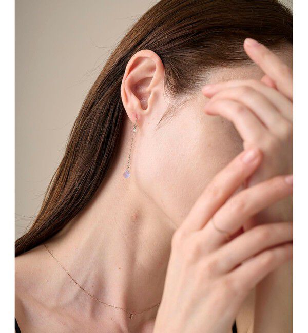 ete「パール/ナチュラルストーン ピアス」|ピアス|