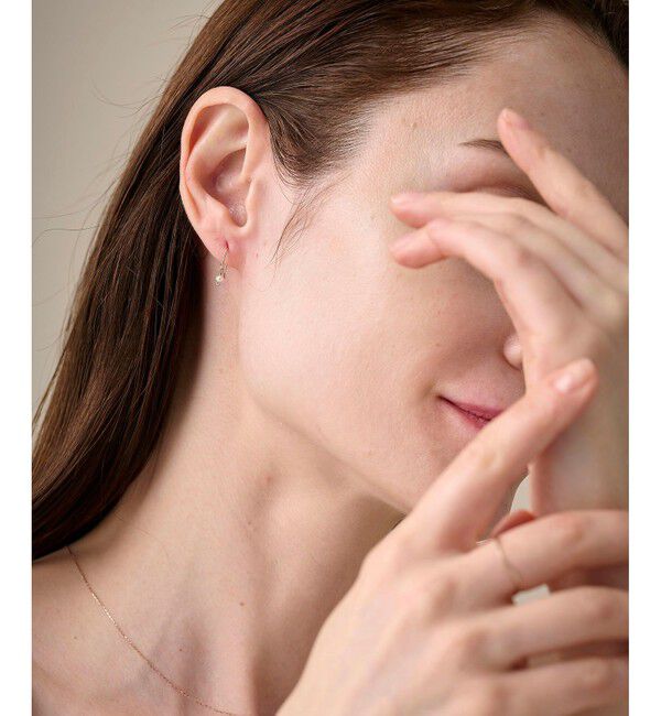 ete「パール/ナチュラルストーン ピアス」|ピアス|