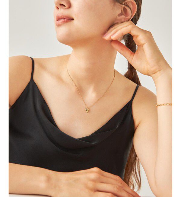 ete「[レイヤード] ハート ネックレス」|ネックレス|