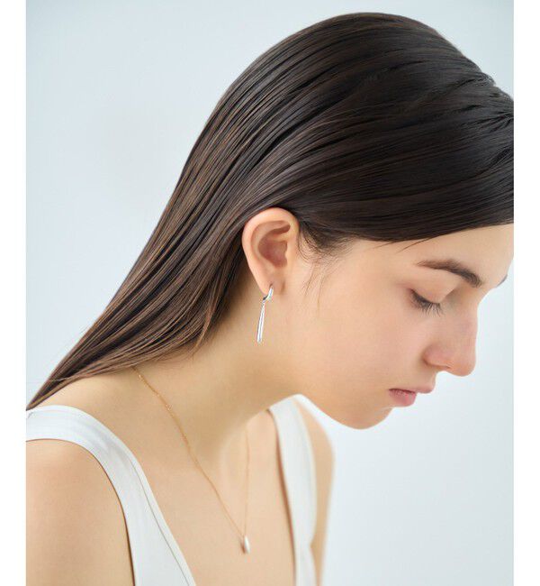 ete「[ポルカドット] ドロップ ピアス」|ピアス|