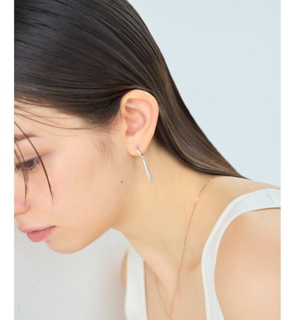 ete「[ポルカドット] ドロップ ピアス」|ピアス|