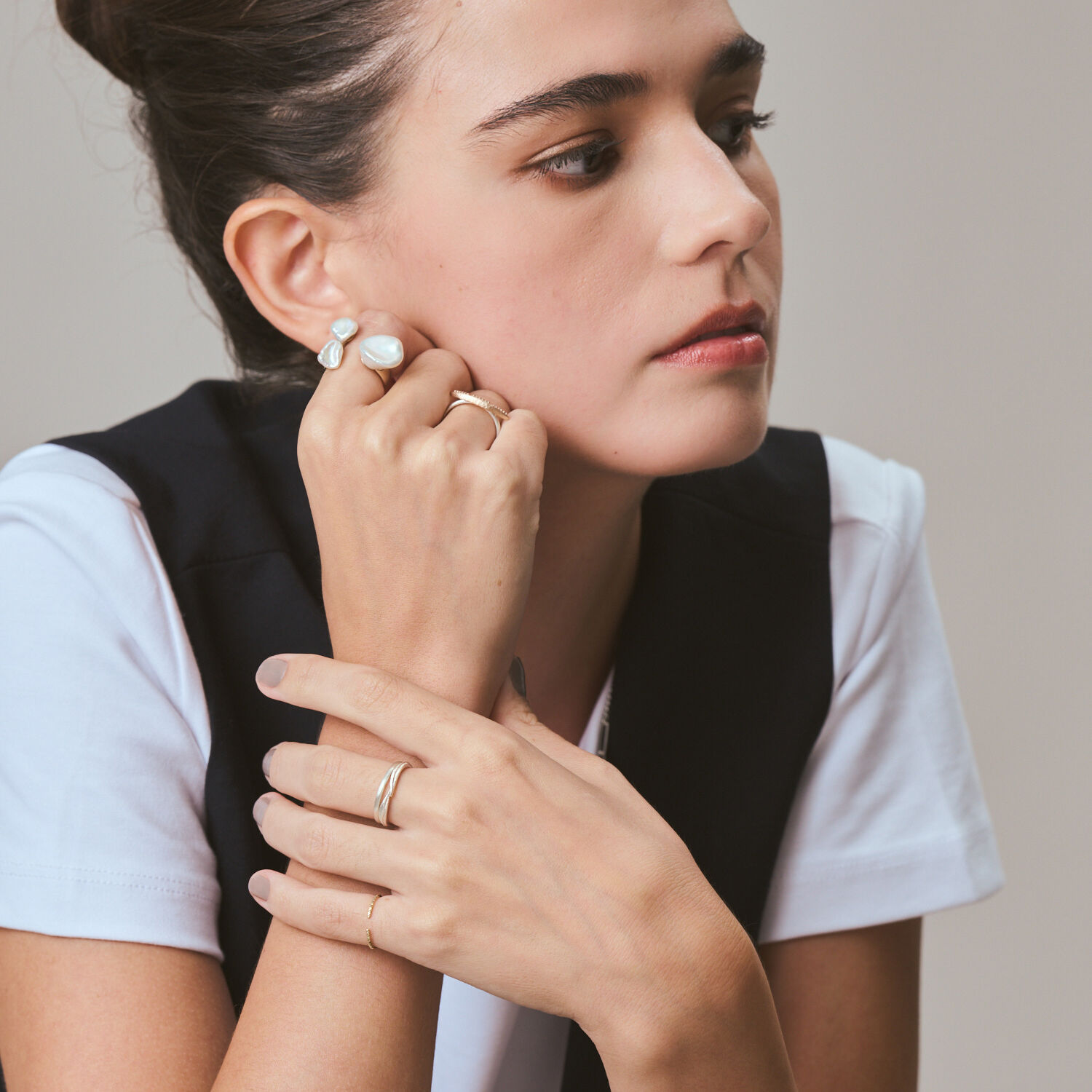 agete「シルバーリング」|リング|